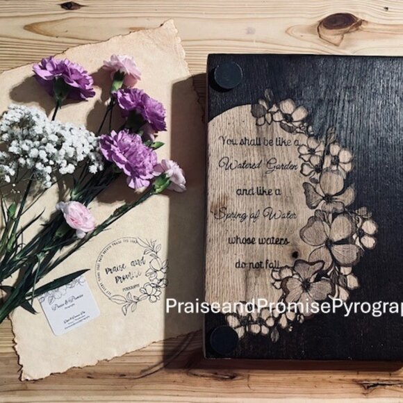 Custom, Hand-Burned Home Decor - Picture 6 of 13